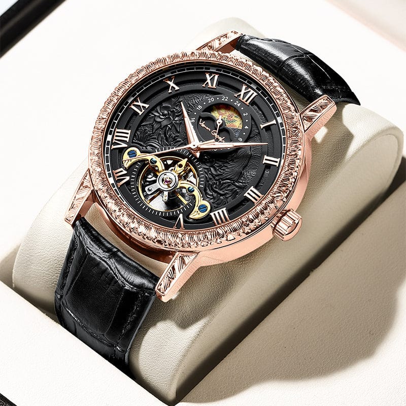VAN GOGH Automatic Mechanical Men's Watch Yaojin Sunflower - A-1 Thread Vault