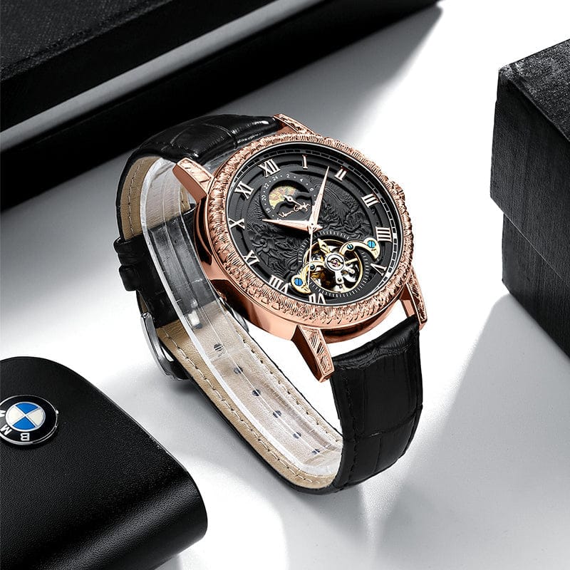 VAN GOGH Automatic Mechanical Men's Watch Yaojin Sunflower - A-1 Thread Vault