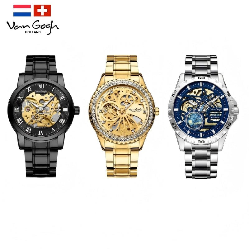 VAN GOGH Mechanical Movement Men's Watch - A-1 Thread Vault