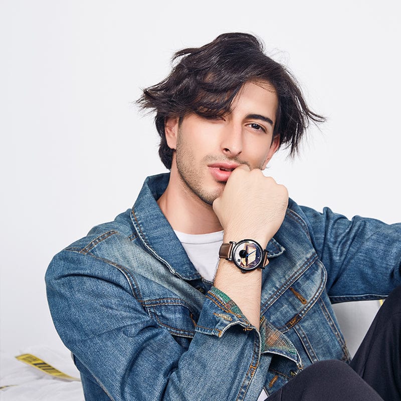 Van Gogh Men's Quartz Wrist Watch 3D Printed - A-1 Thread Vault