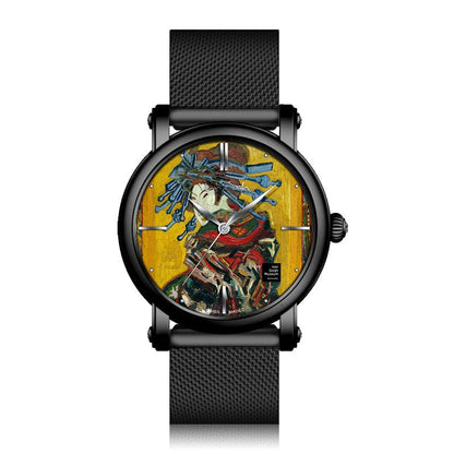 Van Gogh Men's Quartz Wrist Watch 3D Printed - A-1 Thread Vault
