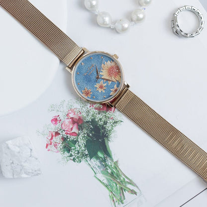 Van Gogh Sunflower Quartz Watch - A-1 Thread Vault