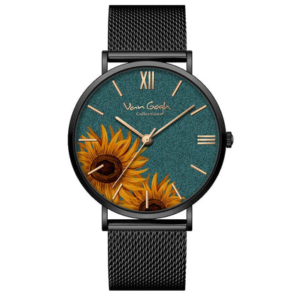 Van Gogh Sunflower Quartz Watch - A-1 Thread Vault