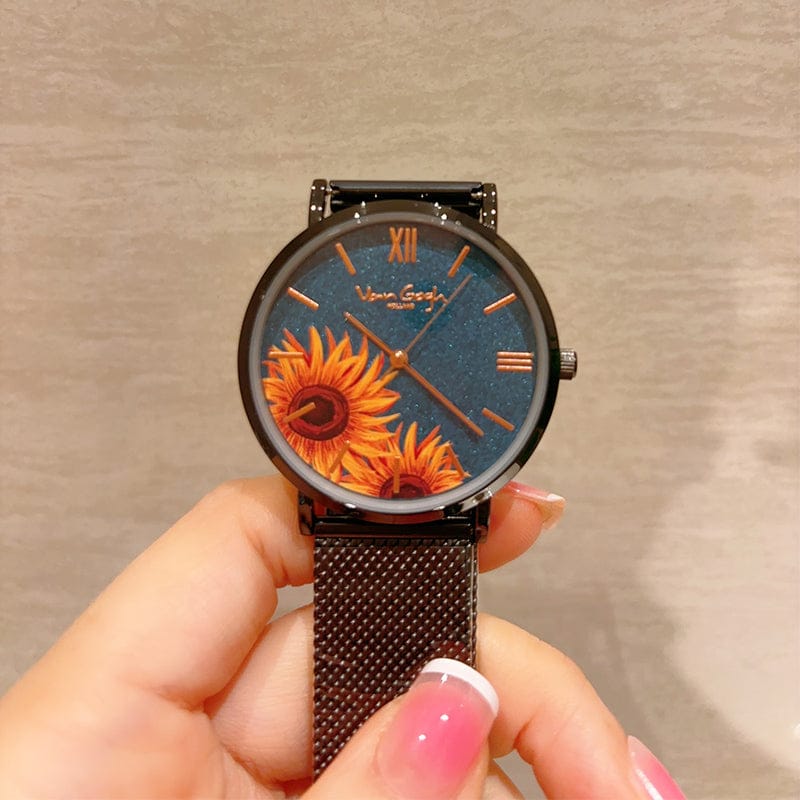 Van Gogh Sunflower Quartz Watch - A-1 Thread Vault