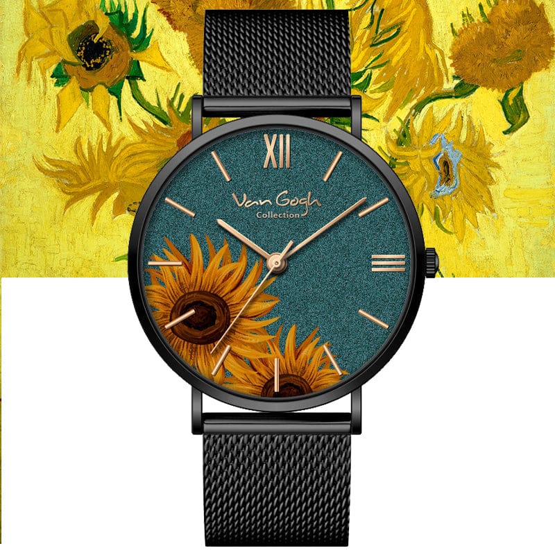 Van Gogh Sunflower Quartz Watch - A-1 Thread Vault