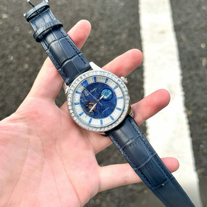 VanGogh Men's Geneva Series Art Automatic Mechanical Watch - A-1 Thread Vault