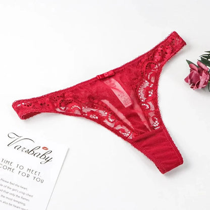 Varsbaby Lace Bra Sets for Women Non-padded Bra Panty Garter Stockings Summer Underwear Lingerie Sexy - A-1 Thread Vault