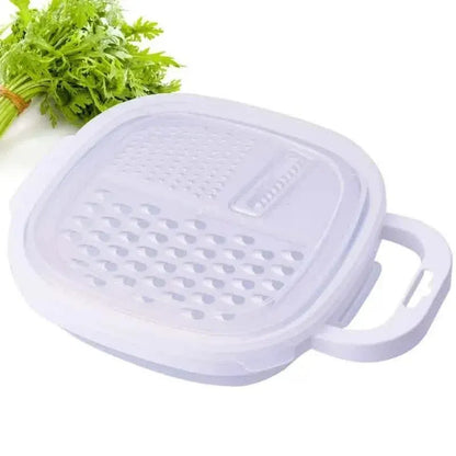 Vegetable Cutter With Lid And Drainer Basket - A-1 Thread Vault