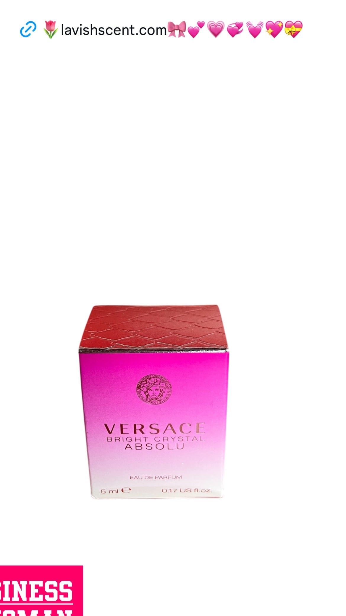 Versace Crystal Absolu Perfume (travel-size) - A-1 Thread Vault