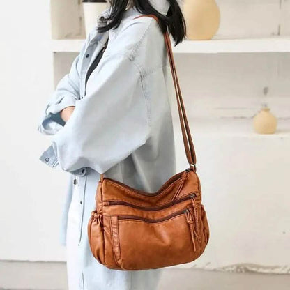 Vintage Chic Style Crossbody Shoulder Bag - A-1 Thread Vault