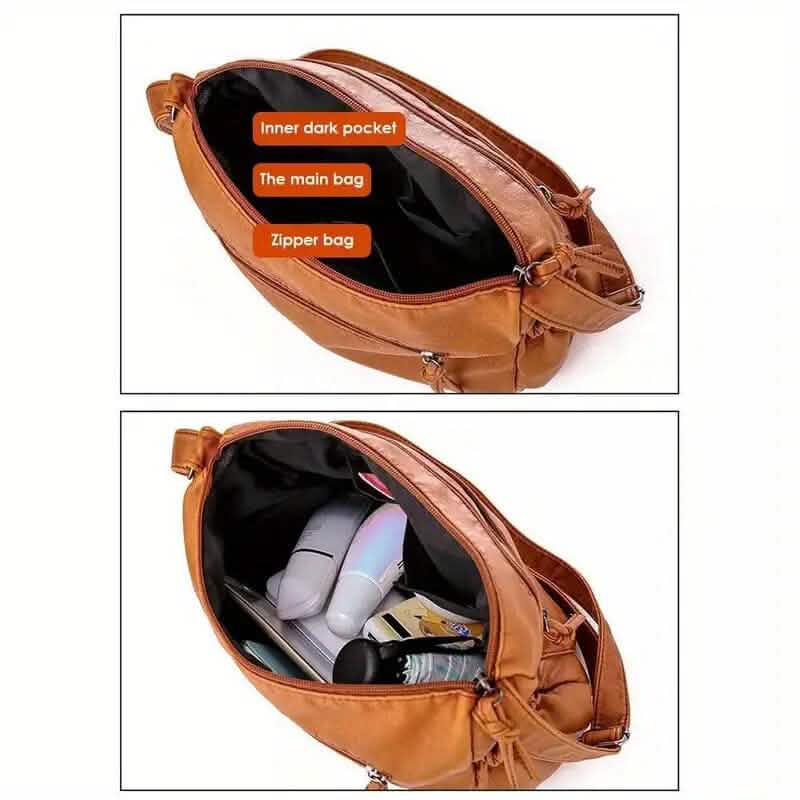 Vintage Chic Style Crossbody Shoulder Bag - A-1 Thread Vault