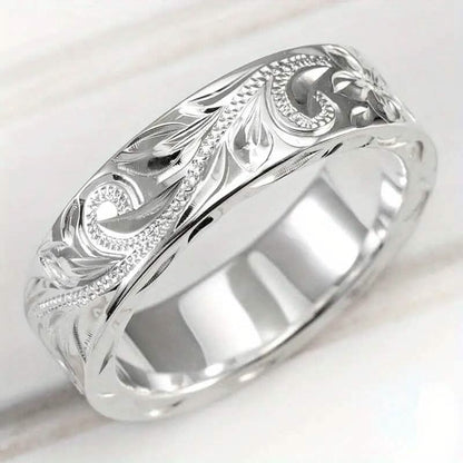 Vintage Pattern Fashion Ring - A-1 Thread Vault