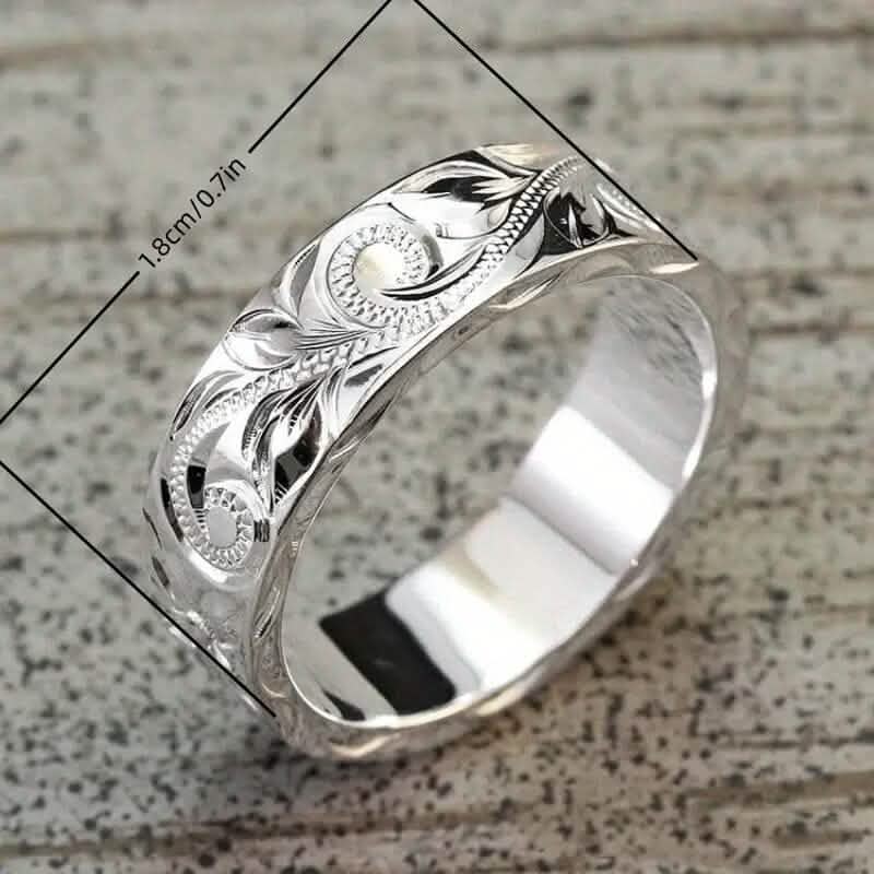 Vintage Pattern Fashion Ring - A-1 Thread Vault
