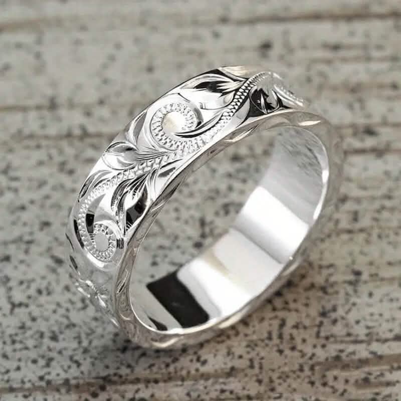 Vintage Pattern Fashion Ring - A-1 Thread Vault