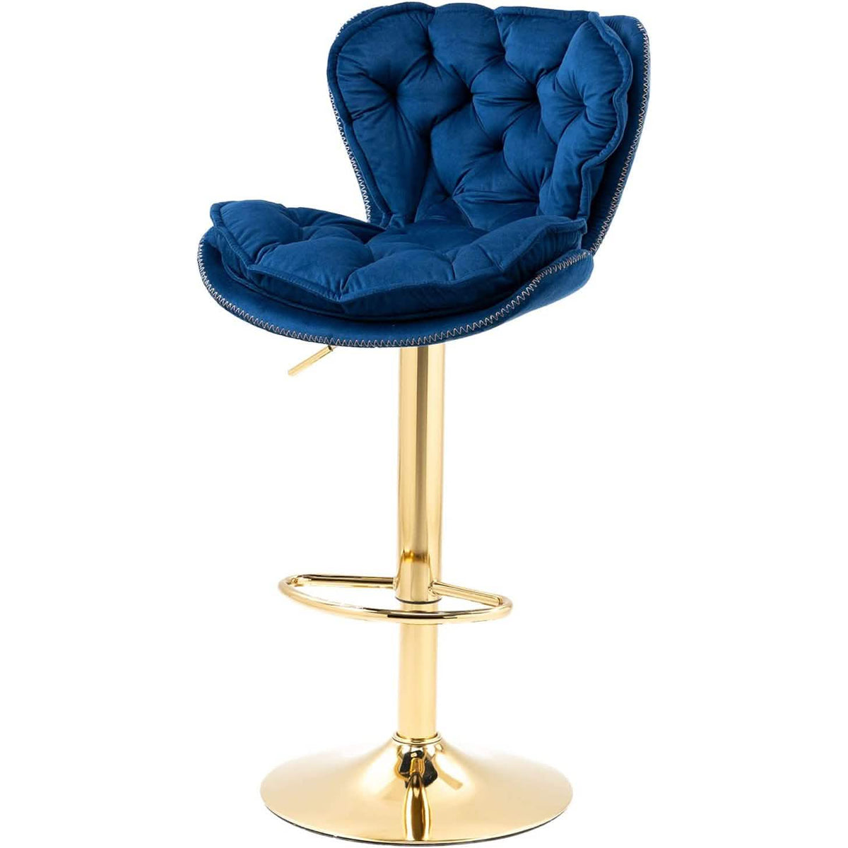Vintage Swivel Velvet Bar Stools - A-1 Thread Vault