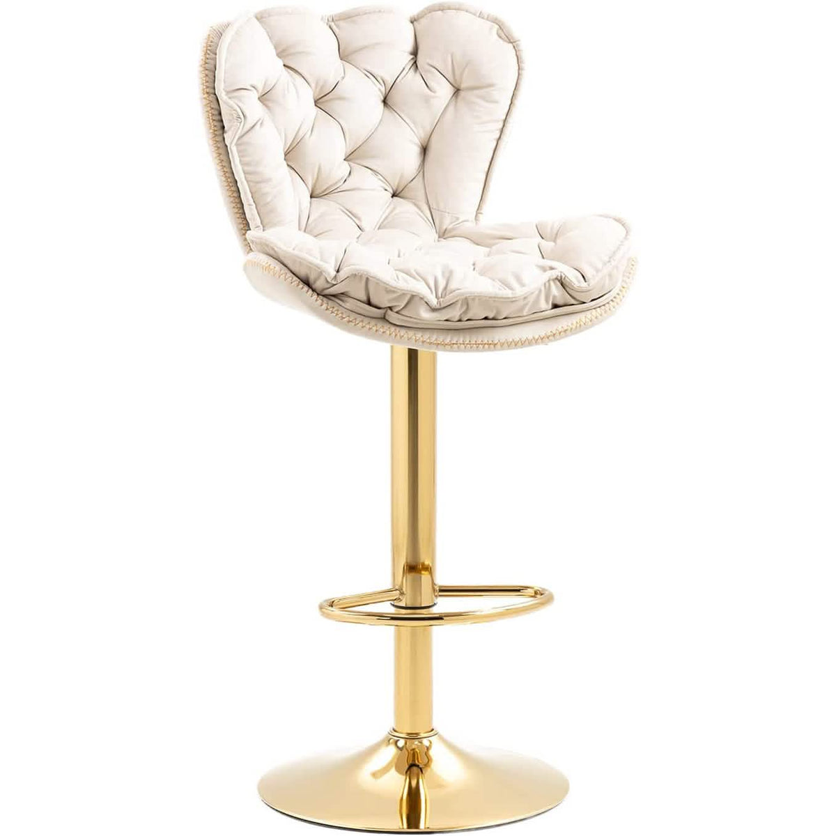Vintage Swivel Velvet Bar Stools - A-1 Thread Vault