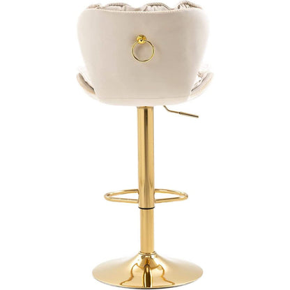 Vintage Swivel Velvet Bar Stools - A-1 Thread Vault