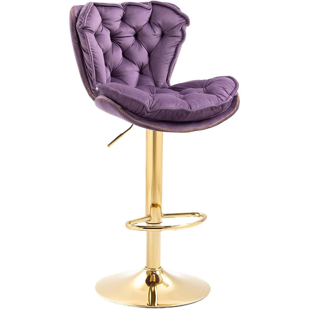 Vintage Swivel Velvet Bar Stools - A-1 Thread Vault