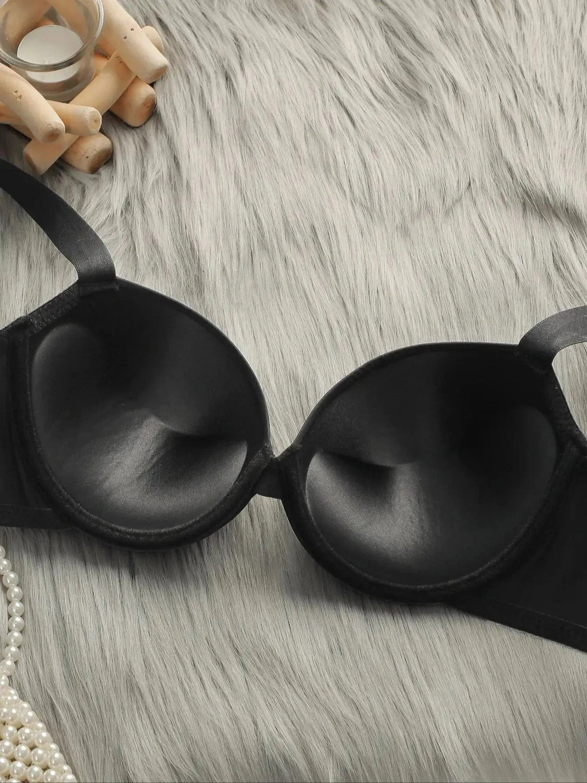 Viomisha Women Sexy Lingerie Set Ladies Soild Color Brassiere Push Up Bra 3/4 Cup Comfortable Intimates Underwear Panty Set S-L - A-1 Thread Vault