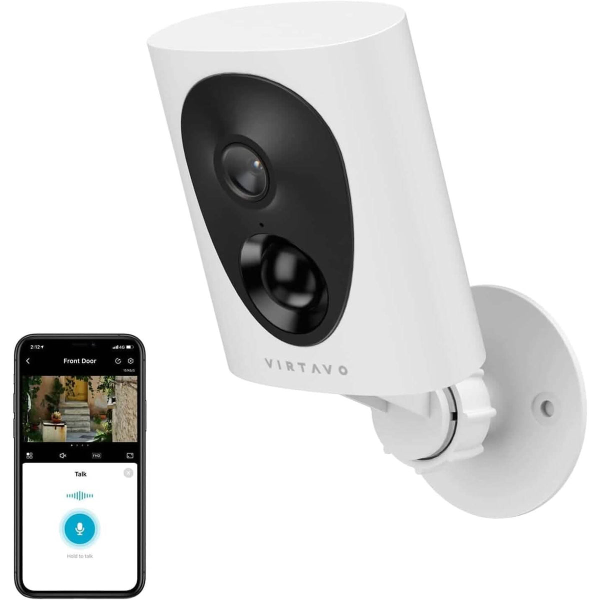 VIRTAVO Security Cameras Wireless (Refurbished) - A-1 Thread Vault