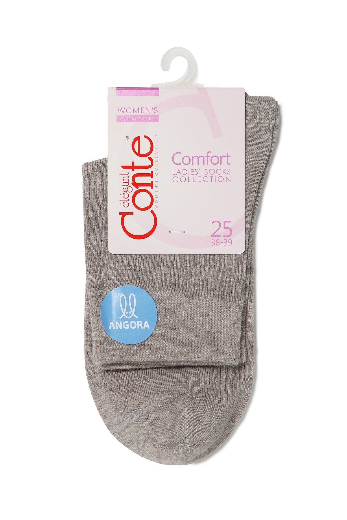 Viscose and Angora Socks Conte Comfort 000 - A-1 Thread Vault