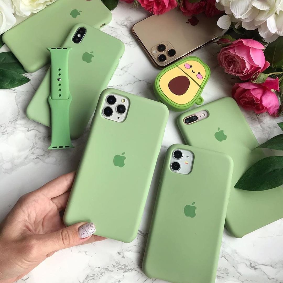 iPhone Silicone Case (Matcha Green) - A-1 Thread Vault