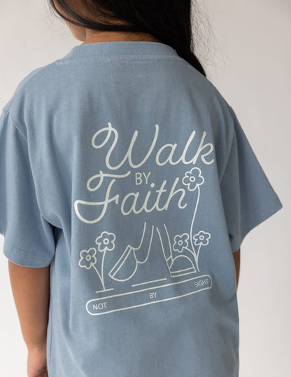 Walk by Faith Kids Tee - A-1 Thread Vault