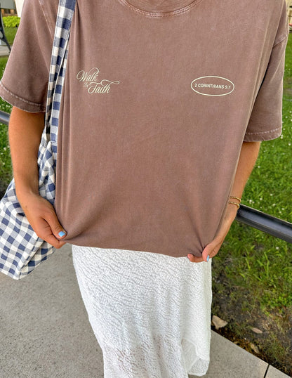 Walk by Faith Unisex Tee - A-1 Thread Vault