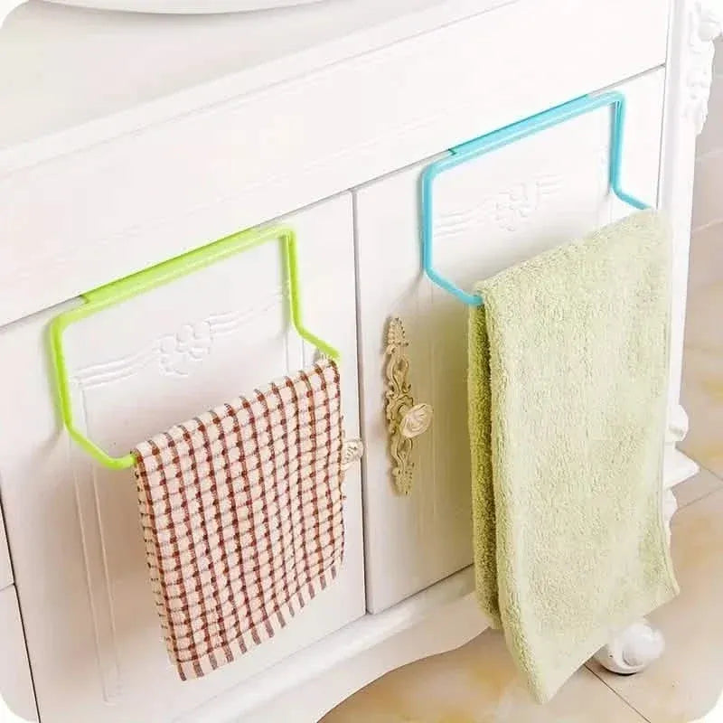 Wall Hanging Towel Hanger For Kitchen Toilet Cabinet Door and Bathroom - A-1 Thread Vault