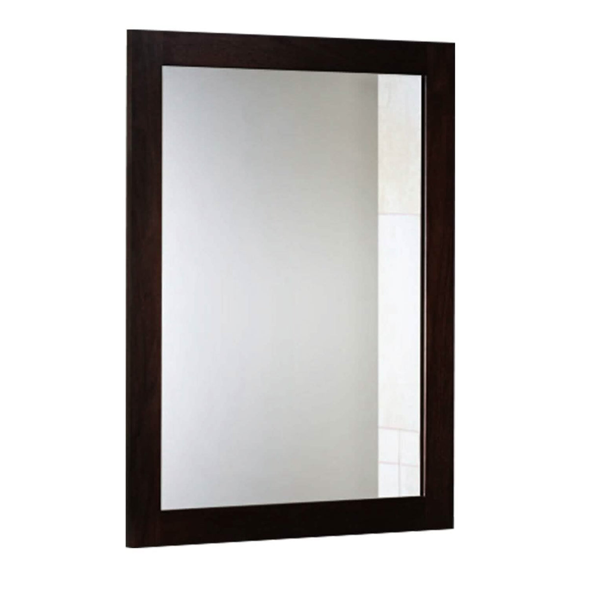 Wall Mount Mirror Wood-Like Frame Rectangle Modern Hanging Mirror - A-1 Thread Vault