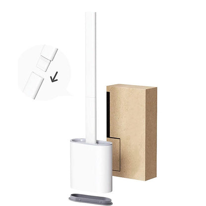 Wall Mounted Silicone Bathroom Brush and Holder Set - A-1 Thread Vault