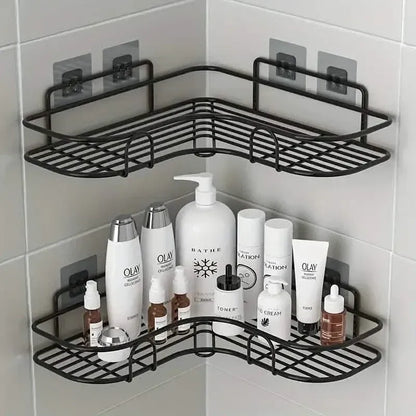 Wall-Mounted Storage For Toilet, Bathroom Shampoo Lotion Cosmetic Storage Rack - A-1 Thread Vault