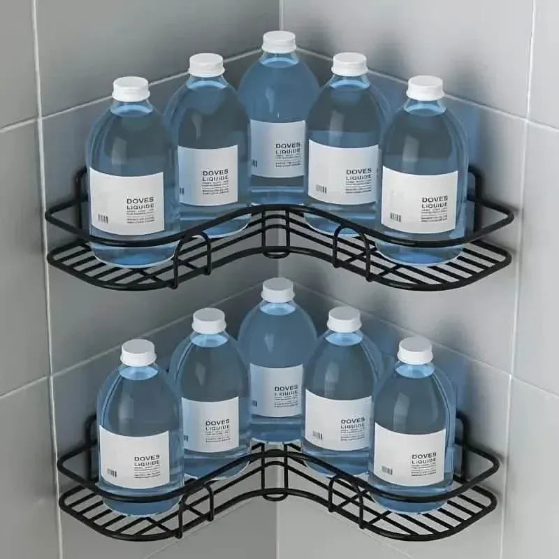 Wall-Mounted Storage For Toilet, Bathroom Shampoo Lotion Cosmetic Storage Rack - A-1 Thread Vault