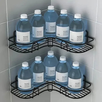 Wall-Mounted Storage For Toilet, Bathroom Shampoo Lotion Cosmetic Storage Rack - A-1 Thread Vault