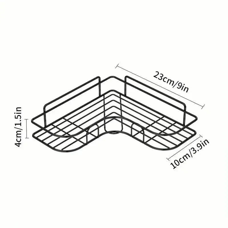 Wall-Mounted Storage For Toilet, Bathroom Shampoo Lotion Cosmetic Storage Rack - A-1 Thread Vault