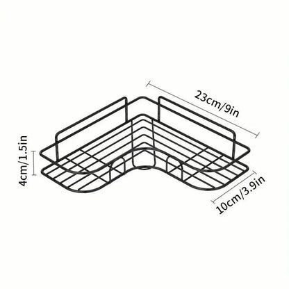 Wall-Mounted Storage For Toilet, Bathroom Shampoo Lotion Cosmetic Storage Rack - A-1 Thread Vault