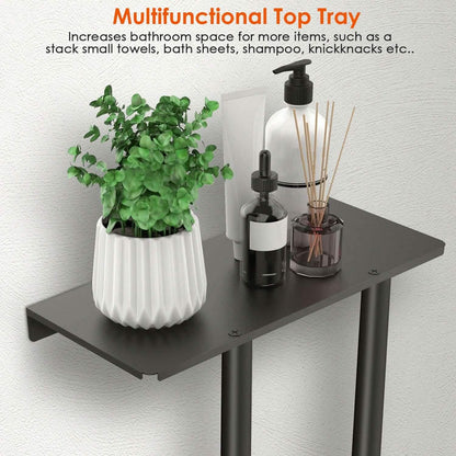 Wall Mounted Towel Rack for Rolled Towels - A-1 Thread Vault