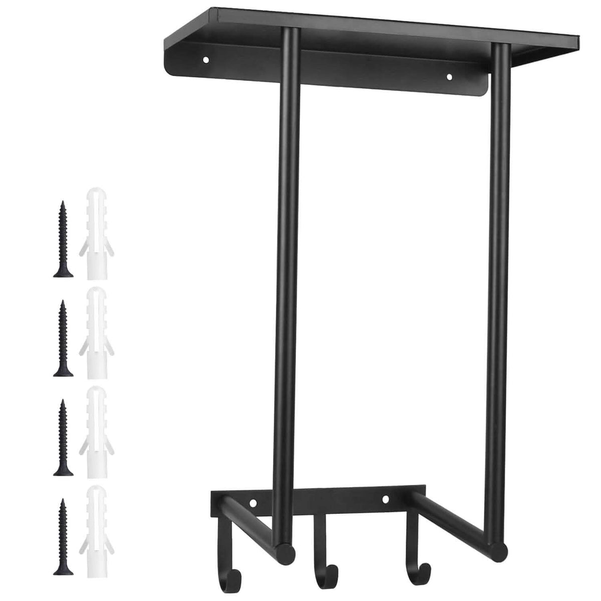 Wall Mounted Towel Rack for Rolled Towels - A-1 Thread Vault