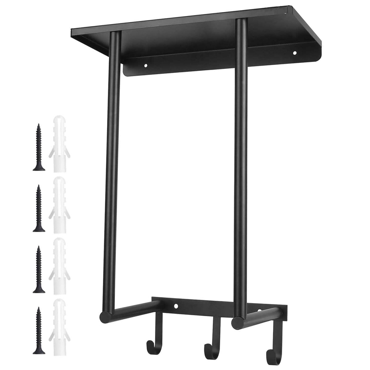 Wall Mounted Towel Rack for Rolled Towels - A-1 Thread Vault