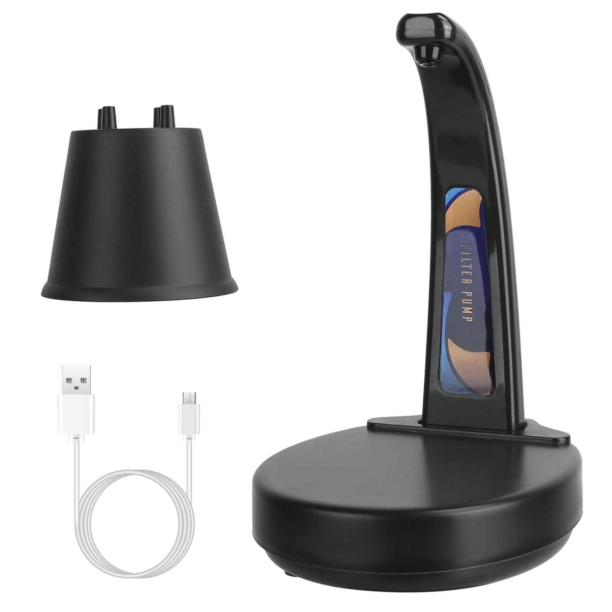 Water Bottle Dispenser USB Rechargeable Mini Water Jug for 1-5 Gallon Water Jugs - A-1 Thread Vault