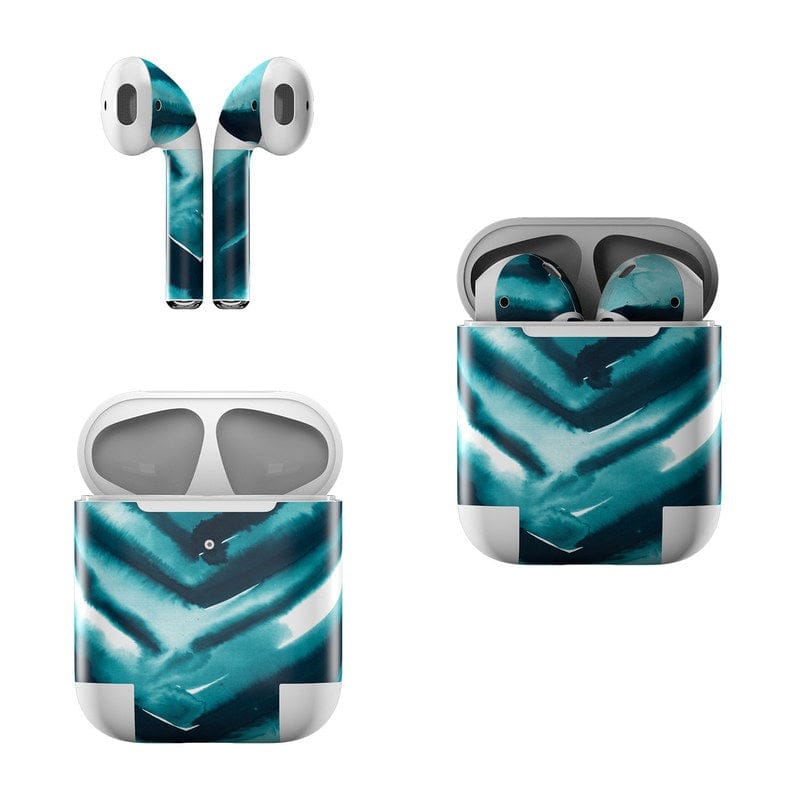Watercolor Chevron - Apple AirPods Skin - A-1 Thread Vault