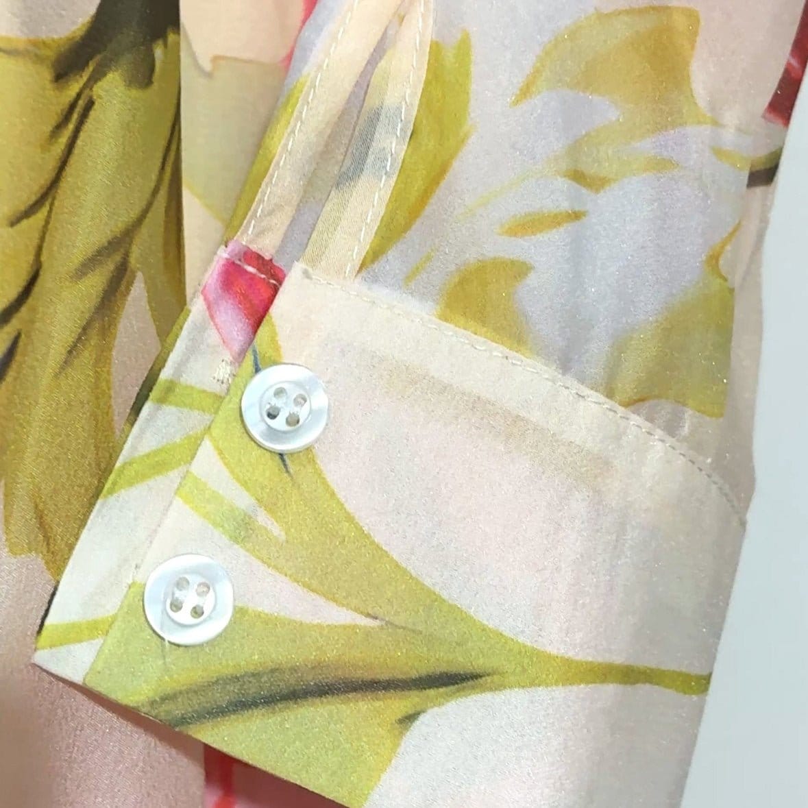 Watercolour Floral Shirt Maxi Dress(MS414) - A-1 Thread Vault