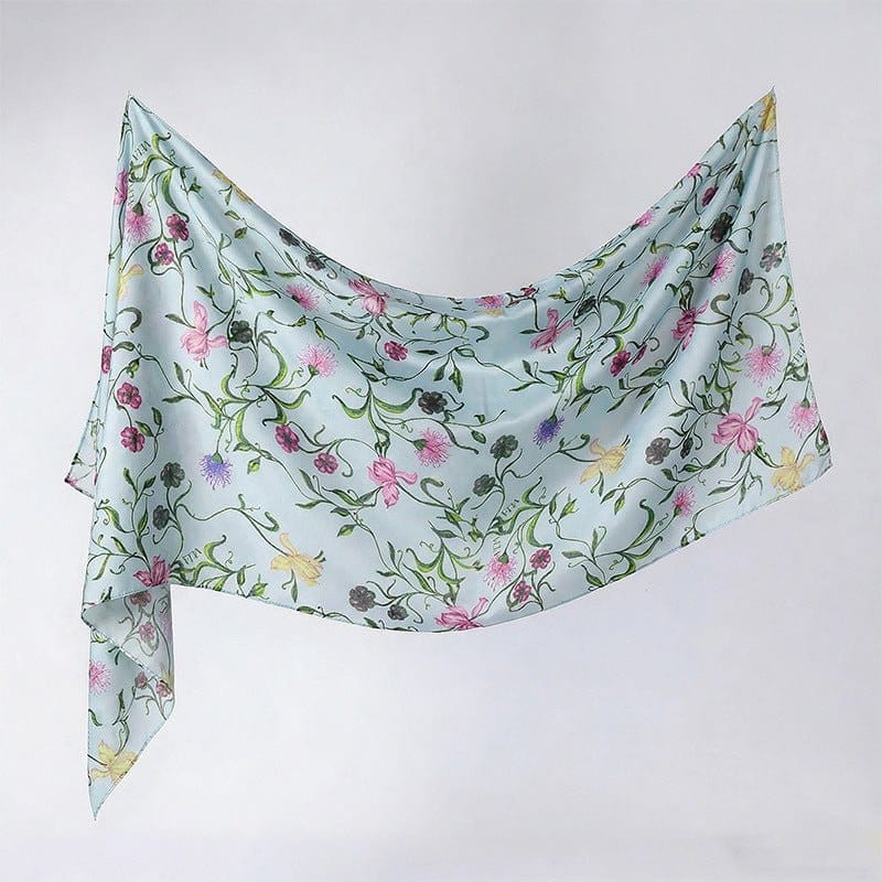 Watercolour Print Hijab Shawl(MH229) - A-1 Thread Vault