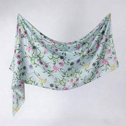 Watercolour Print Hijab Shawl(MH229) - A-1 Thread Vault