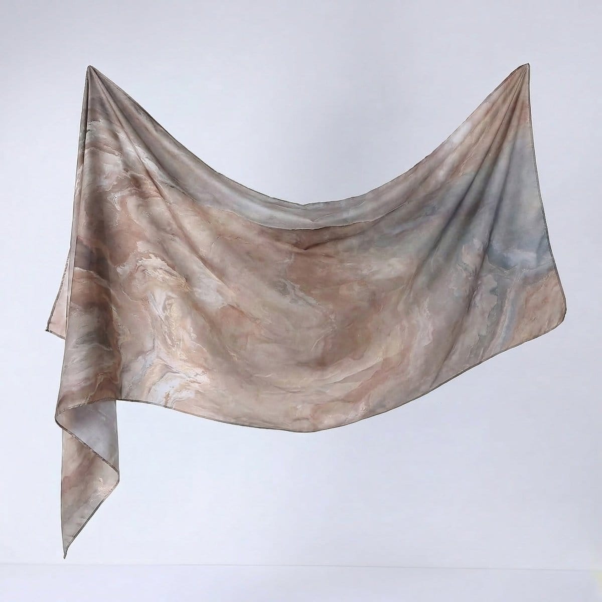 Watercolour Print Hijab Shawl(MH229) - A-1 Thread Vault