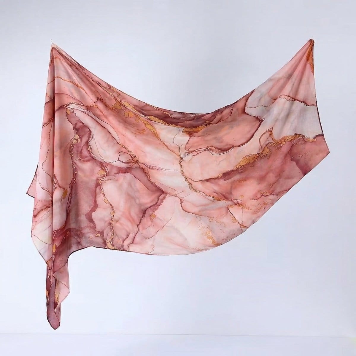 Watercolour Print Hijab Shawl(MH229) - A-1 Thread Vault