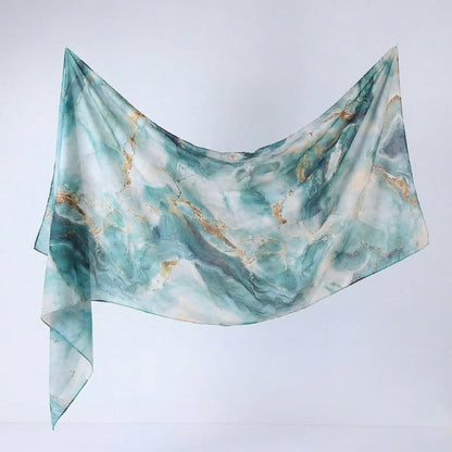 Watercolour Print Hijab Shawl(MH229) - A-1 Thread Vault