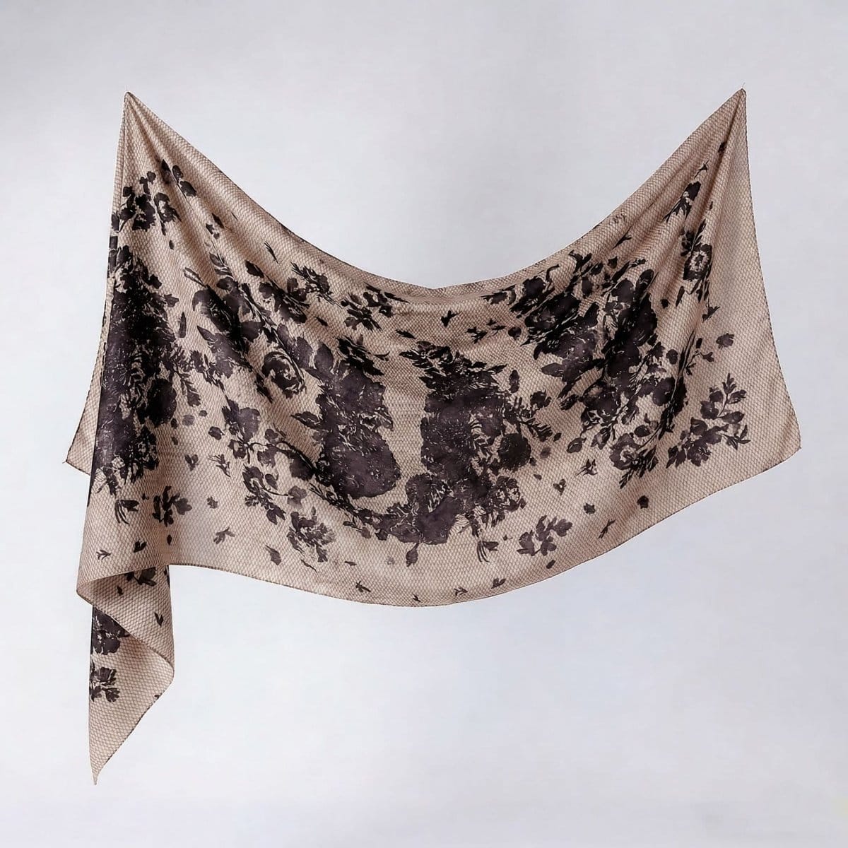 Watercolour Print Hijab Shawl(MH229) - A-1 Thread Vault