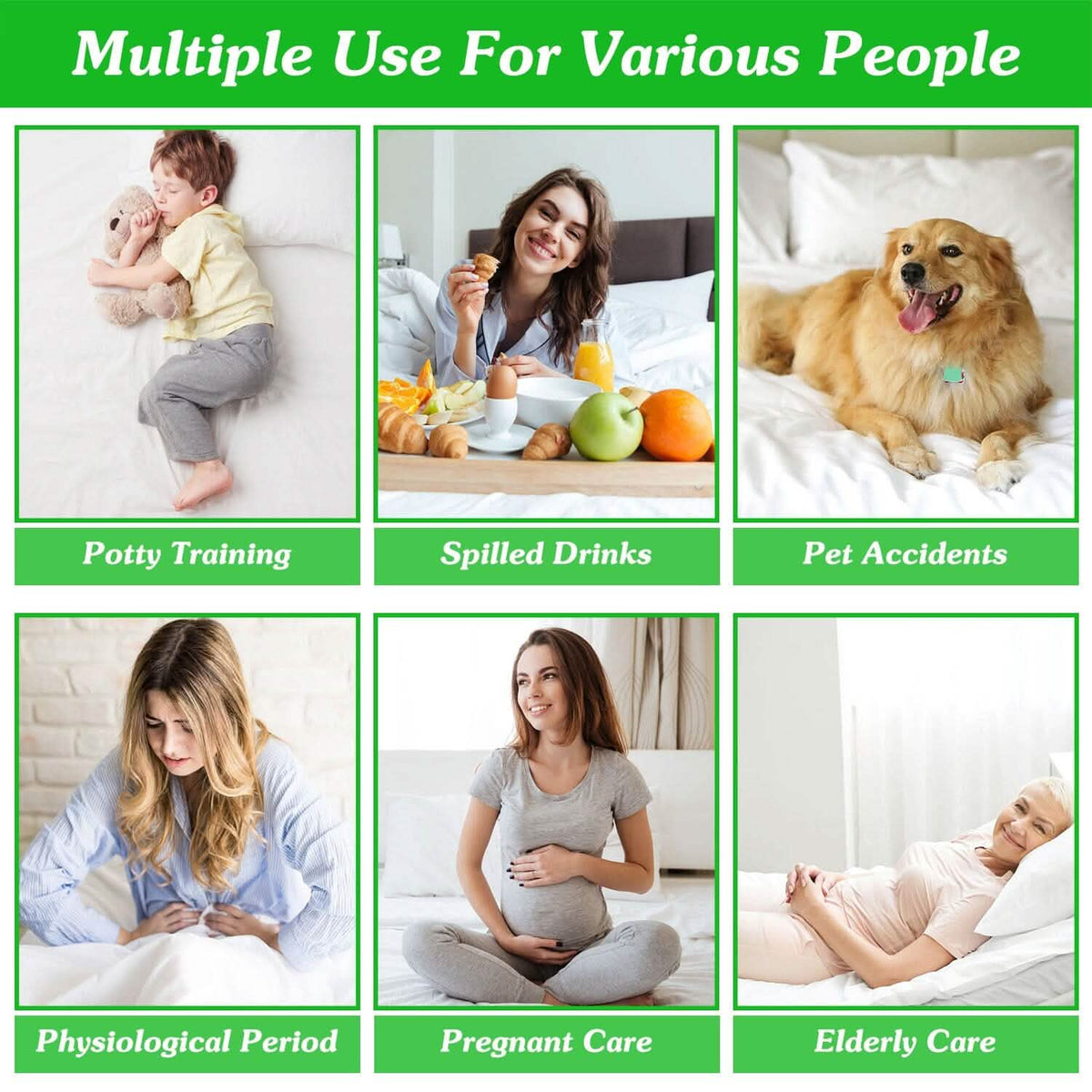 Waterproof Breathable Soft Cotton Mattress Protector - A-1 Thread Vault