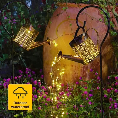 Waterproof Copper Solar Watering Can Light - A-1 Thread Vault
